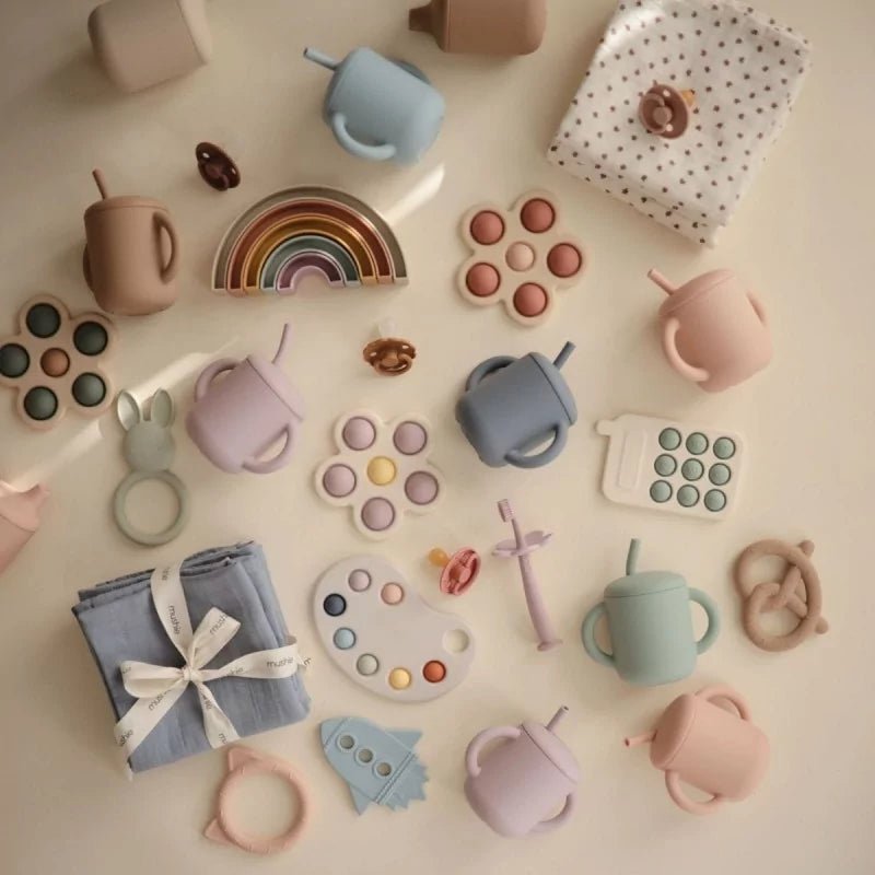 Jouet press toy fleur - Babynouch