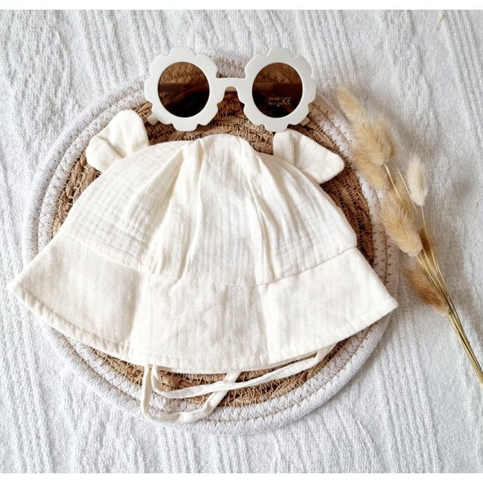 Chapeau de soleil beige - Babynouch