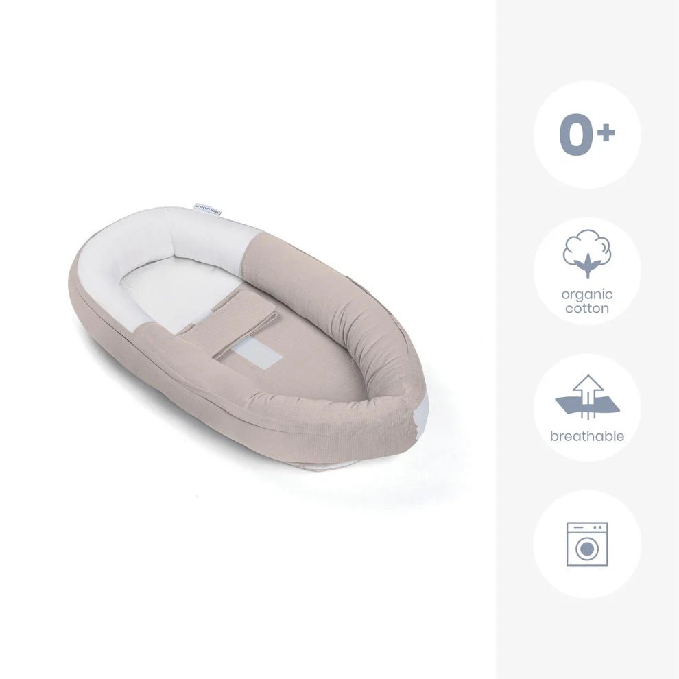 Cocoon Tetra Jersey Sand - Doomoo - Babynouch