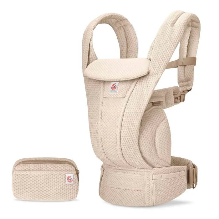 Porte - Bébé Omni Deluxe - Ergobaby - Mesh beige - Babynouch